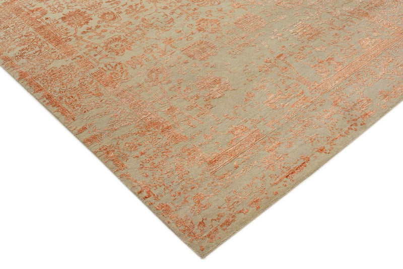 Designer Rug - 186 x 151 cm - orange