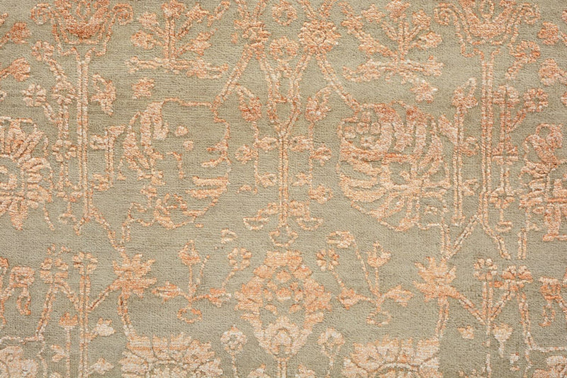 Designer Rug - 186 x 151 cm - orange