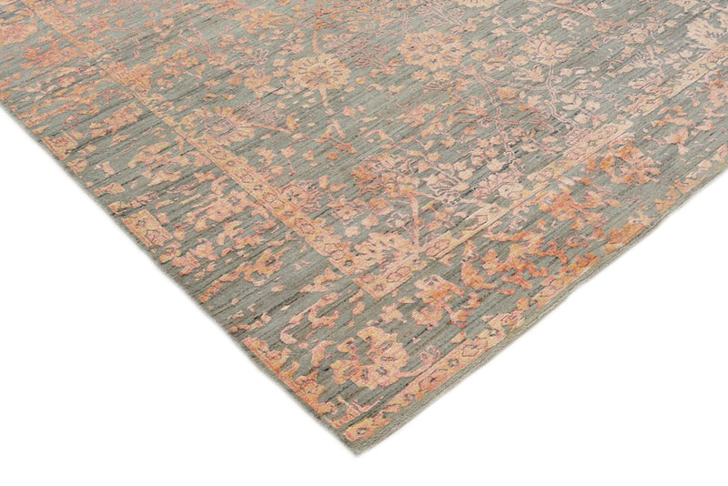Designer Rug - 238 x 178 cm - salmon