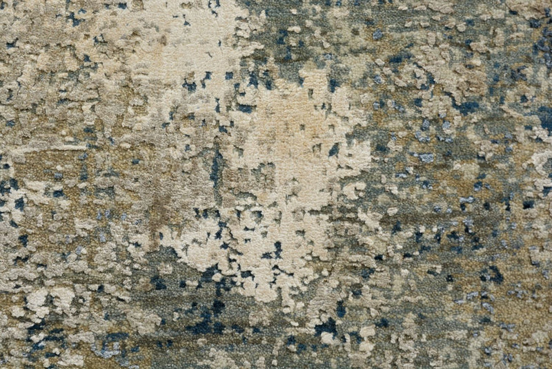 Designer Rug round  - 201 x 199 cm - sand