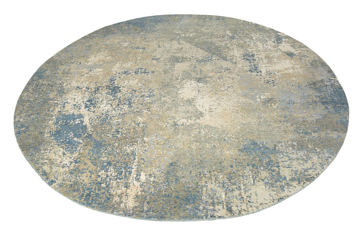 Designer Rug round  - 201 x 199 cm - sand