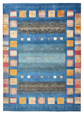 Gabbeh Rug - Loribaft Indus - 240 x 175 cm - multicolored