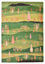 Gabbeh Rug - Loribaft Indus - 247 x 172 cm - green