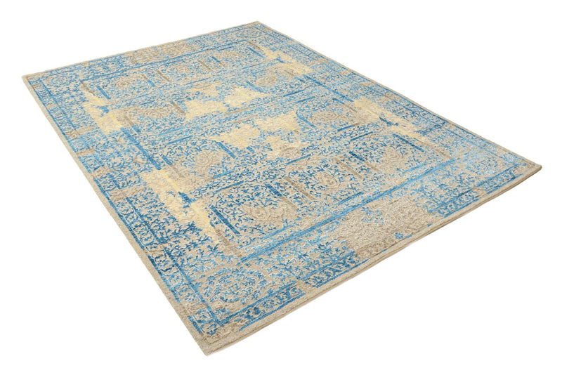 Designer Rug - 243 x 174 cm - light blue