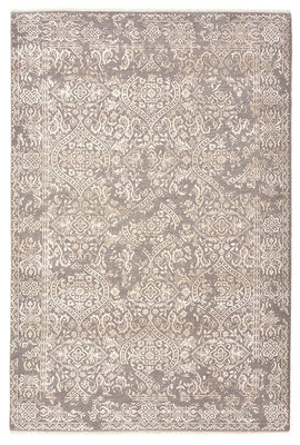 Designer Rug - 184 x 124 cm - light grey