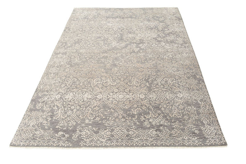 Designer Rug - 184 x 124 cm - light grey