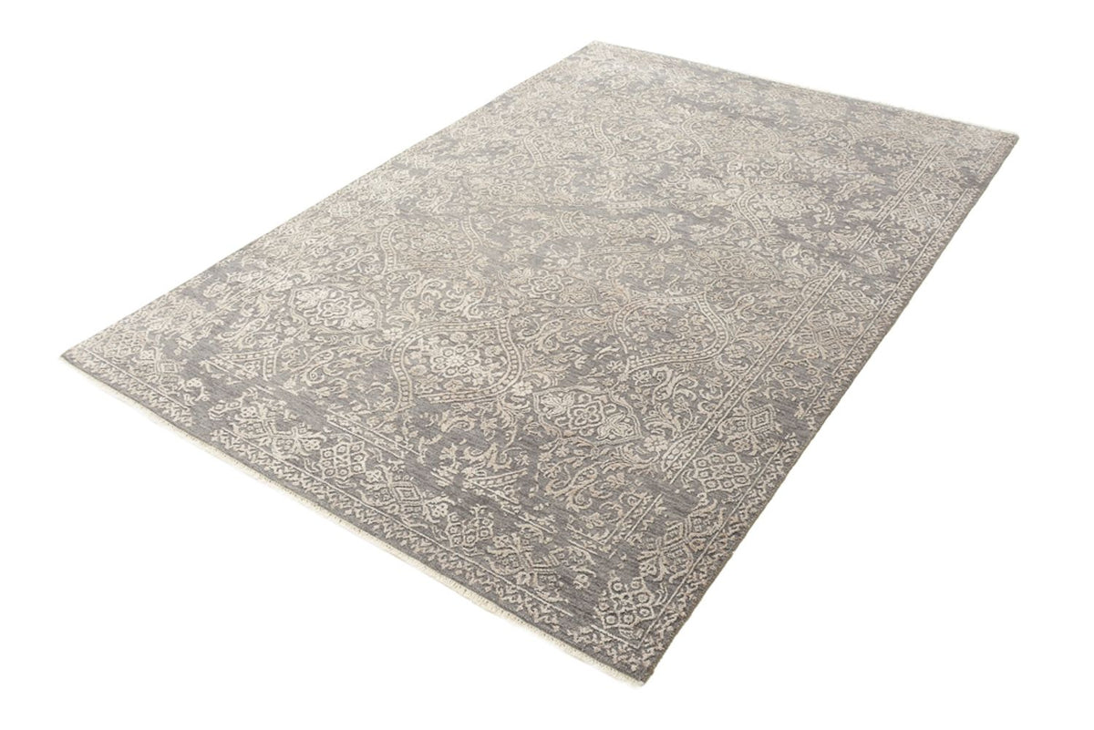 Designer Rug - 184 x 124 cm - light grey