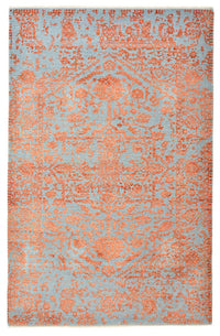Designer Rug - 190 x 124 cm - orange