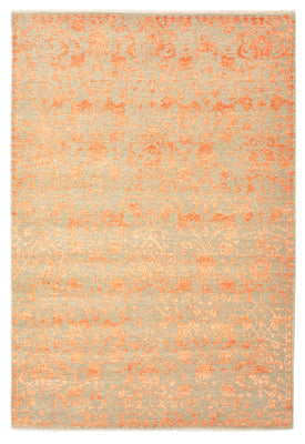 Designer Rug - 186 x 128 cm - orange