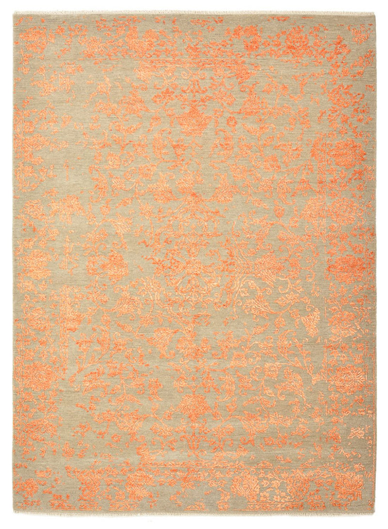 Designer Rug - 211 x 157 cm - orange