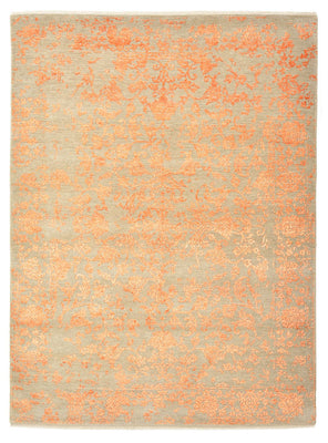 Designer Rug - 210 x 157 cm - orange
