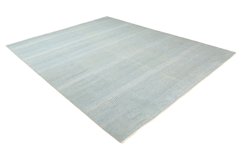 Designer Rug - 313 x 243 cm - light blue