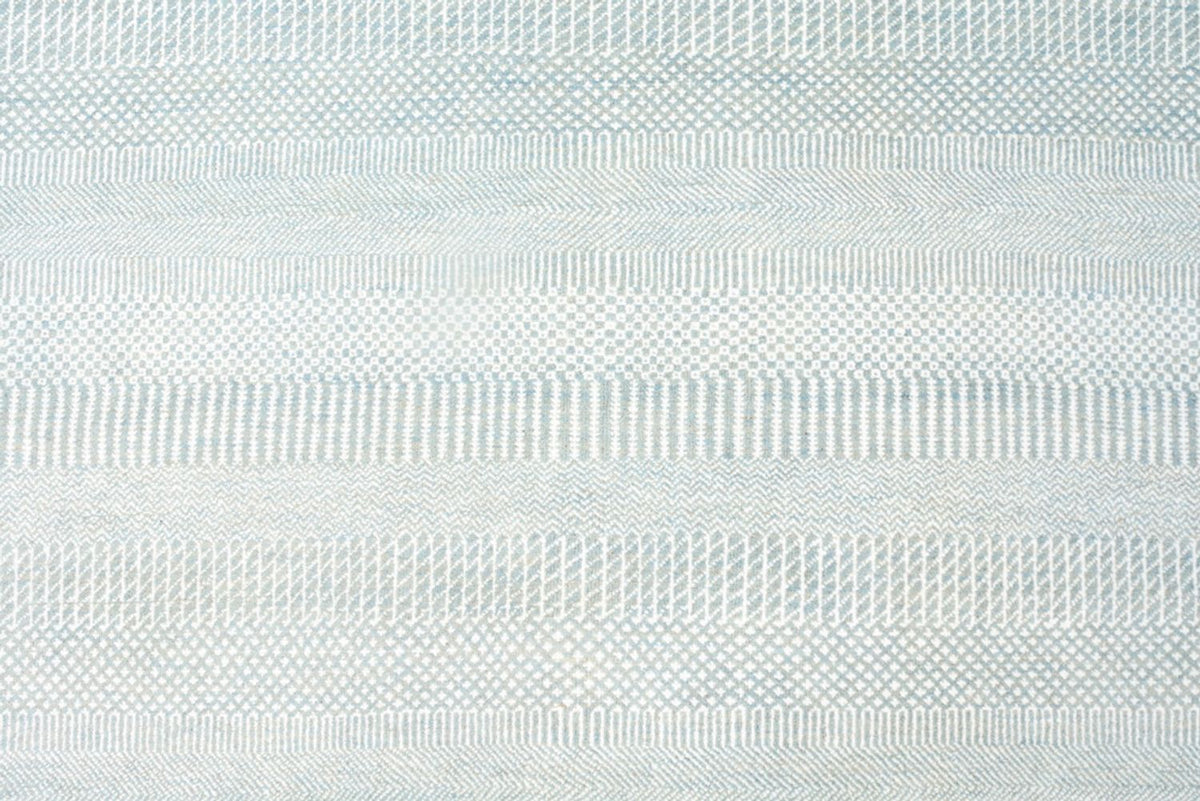 Designer Rug - 313 x 243 cm - light blue
