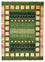 Gabbeh Rug - Loribaft Indus - 245 x 178 cm - green