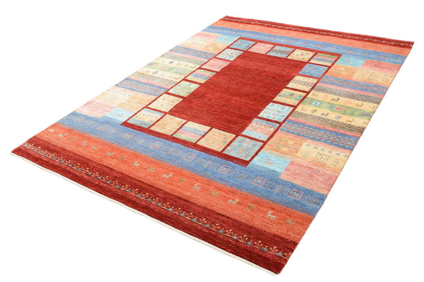 Indo Loribaft Rug 241x178cm - Wool Rug