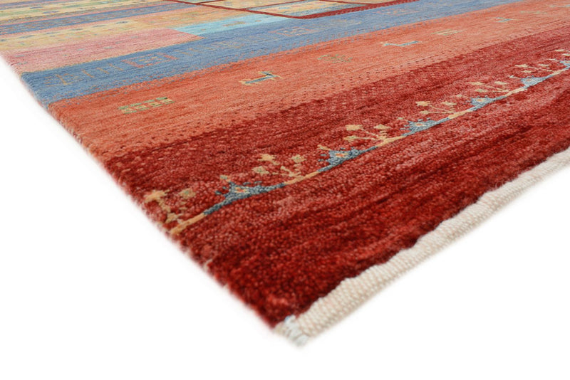 Gabbeh Rug - Loribaft Indus - 241 x 178 cm - multicolored