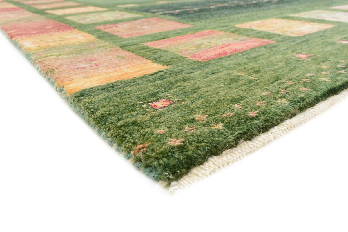 Gabbeh Rug - Loribaft Indus - 183 x 127 cm - green