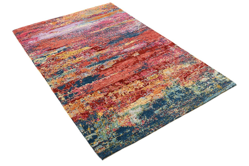 Designer Rug - 182 x 119 cm - multicolored