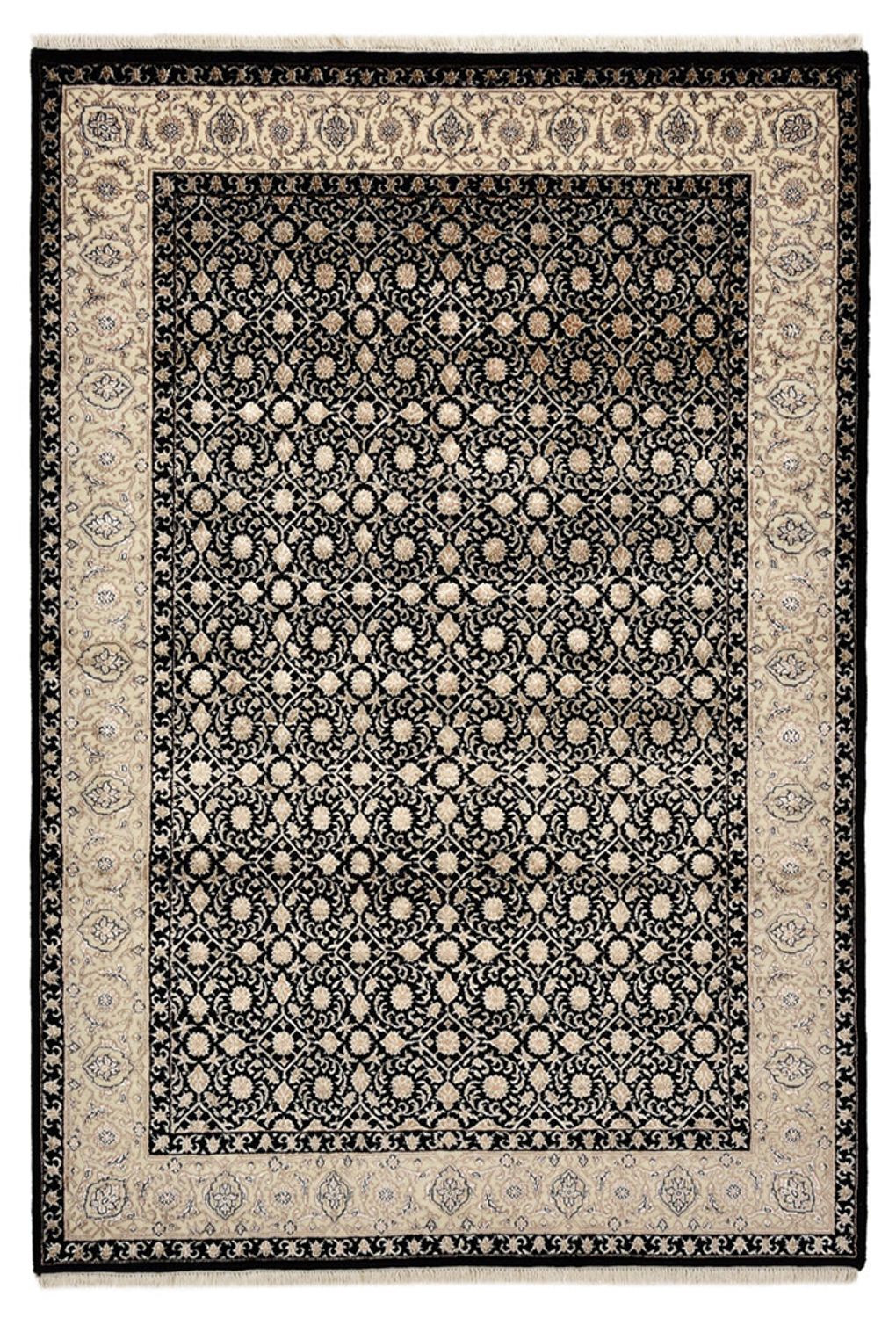 Oriental Rug - Bidjar - Indus - 202 x 139 cm - dark beige