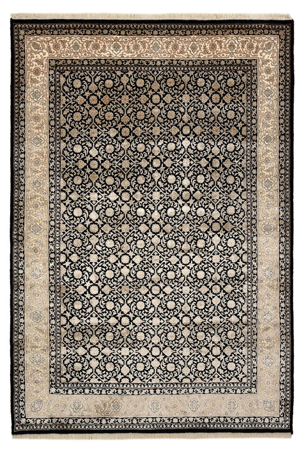 Oriental Rug - Bidjar - Indus - 204 x 139 cm - dark beige