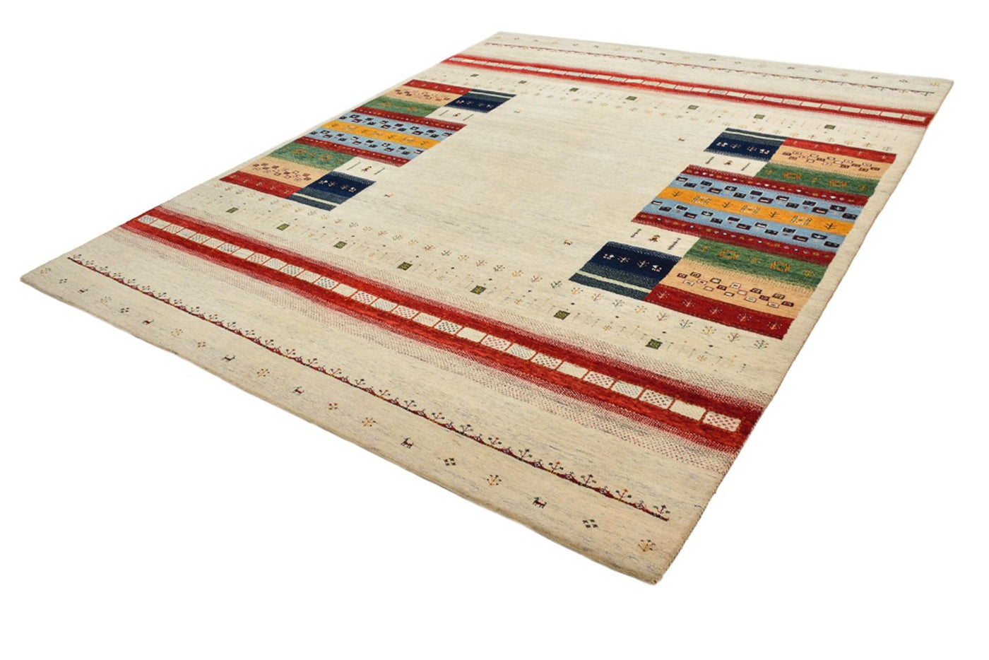 Indo Loribaft Rug 298x249cm - Wool Rug