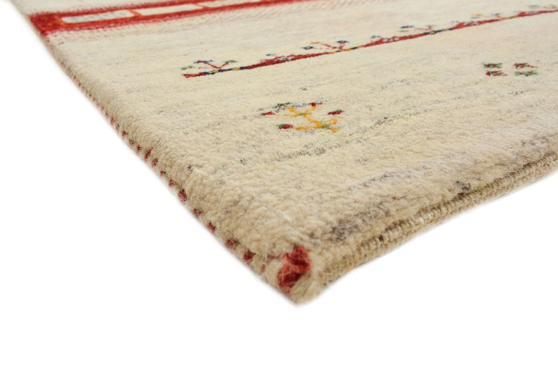 Gabbeh Rug - Loribaft Indus - 298 x 249 cm - light beige