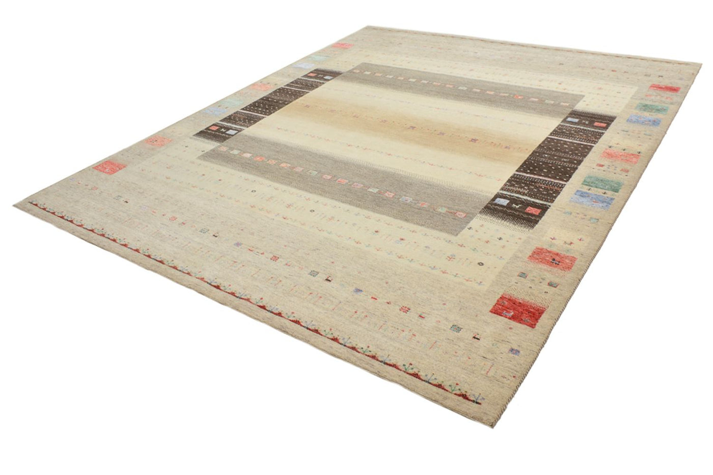Indo Loribaft Rug 300x253cm - Wool Rug