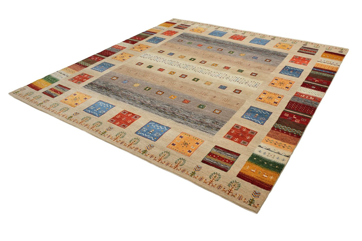 Indo Loribaft Rug 256x250cm - Wool Rug