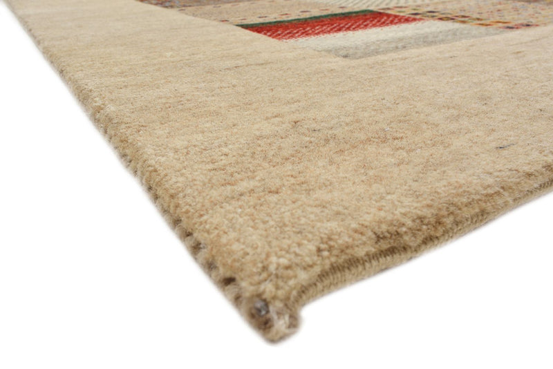 Gabbeh Rug - Loribaft Indus - 348 x 248 cm - dark beige