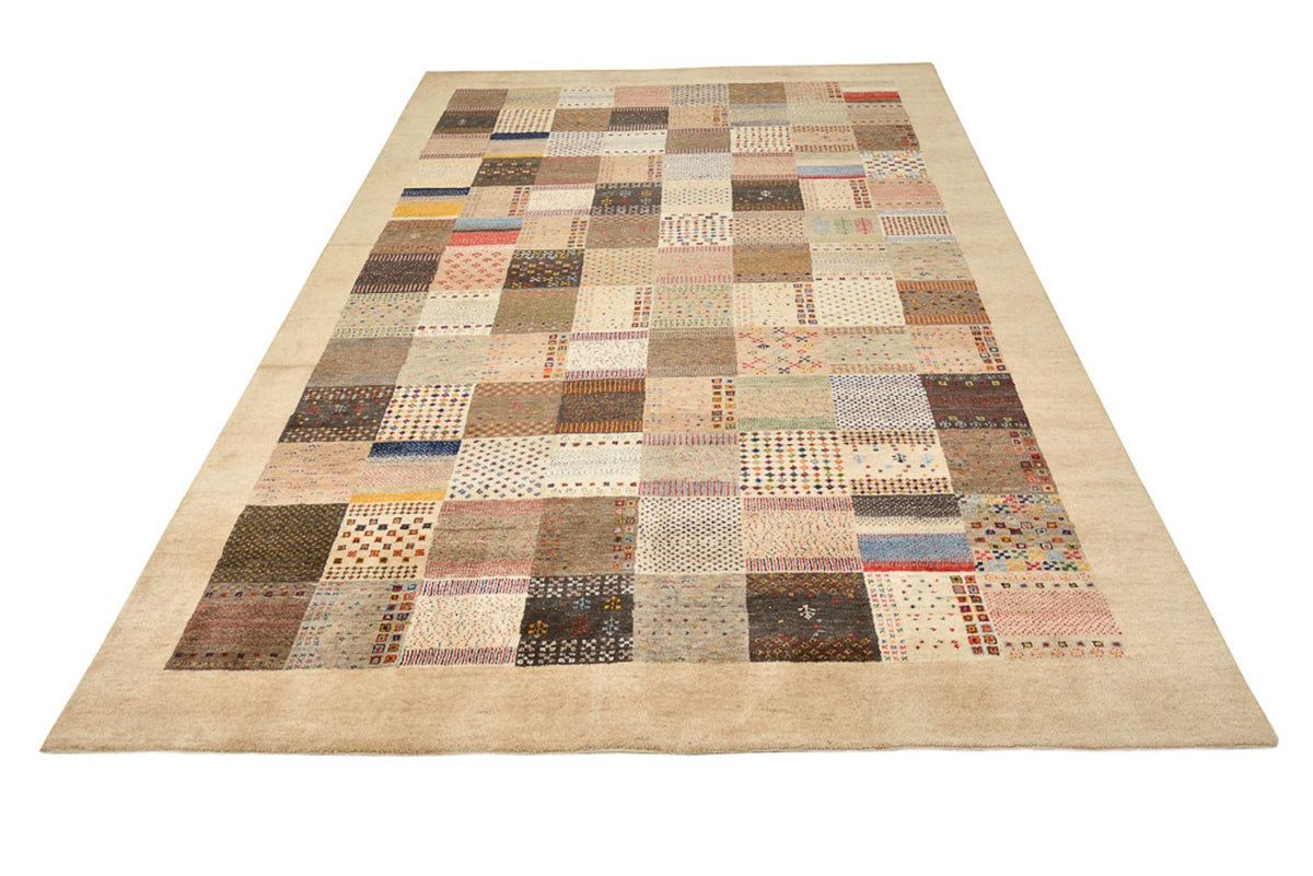 Gabbeh Rug - Loribaft Indus - 308 x 200 cm - dark beige