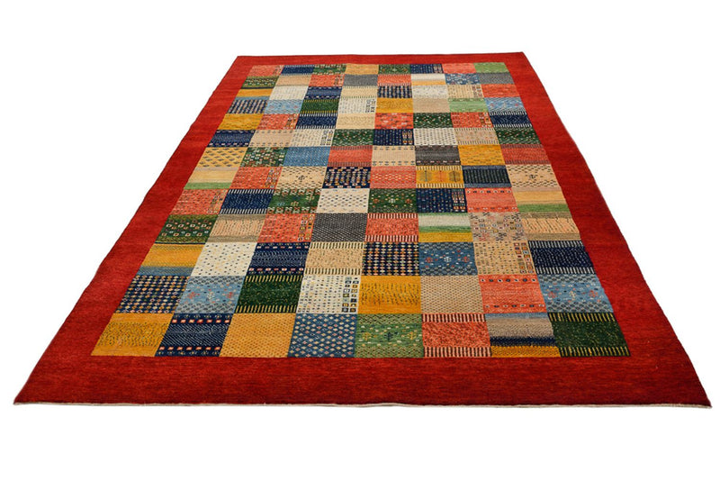 Gabbeh Rug - Loribaft Indus - 305 x 203 cm - multicolored