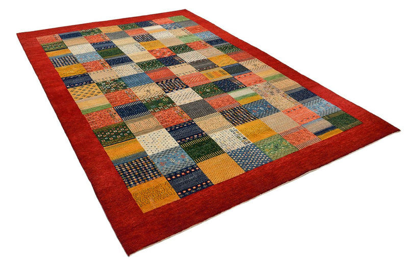 Gabbeh Rug - Loribaft Indus - 305 x 203 cm - multicolored