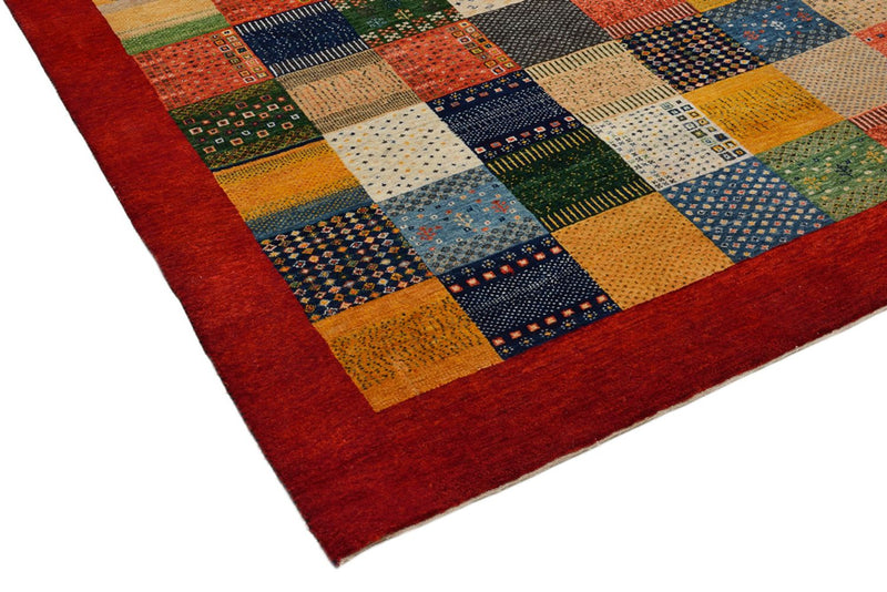 Gabbeh Rug - Loribaft Indus - 305 x 203 cm - multicolored