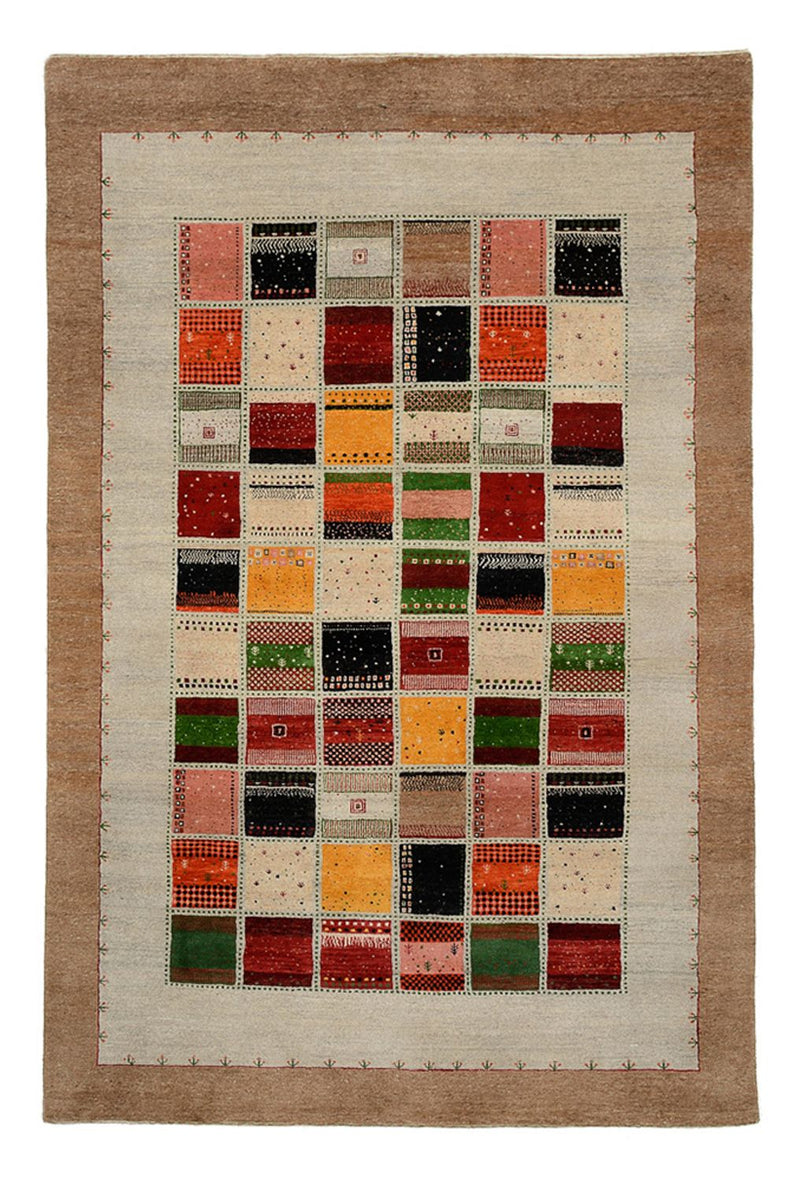 Gabbeh Rug - Loribaft Indus - 295 x 197 cm - multicolored