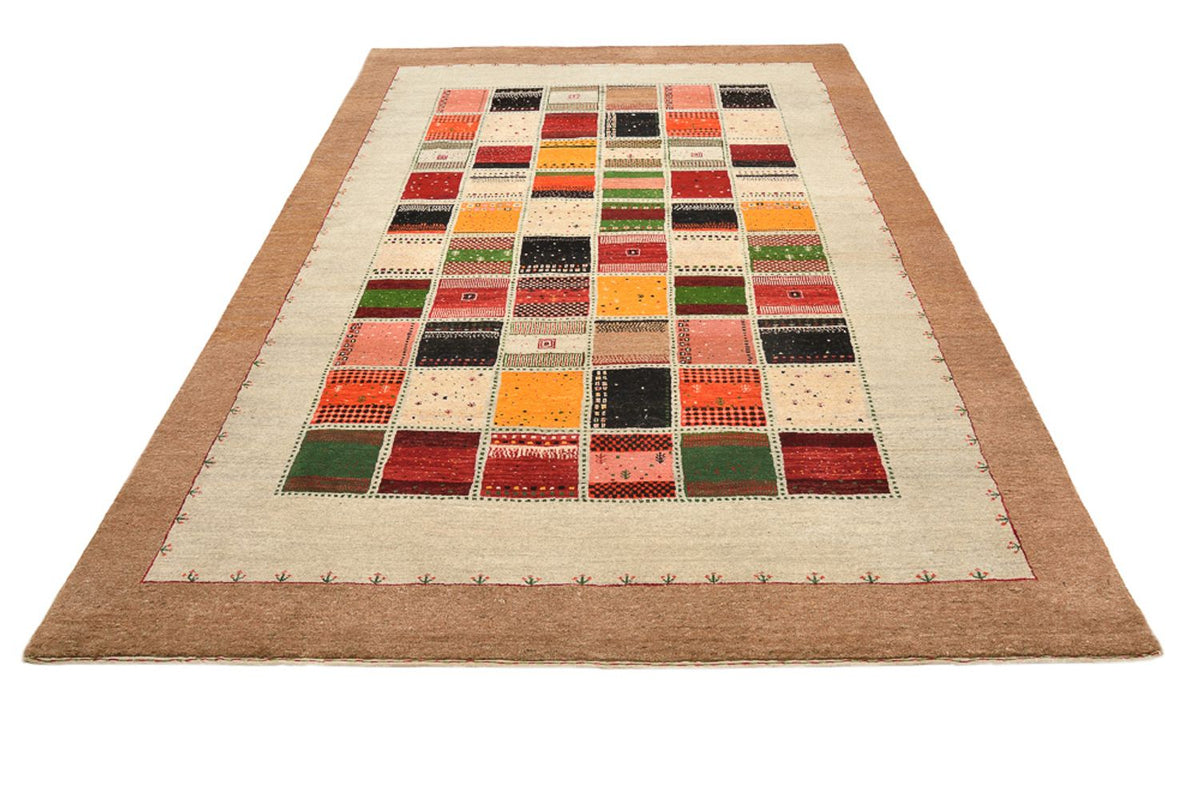 Gabbeh Rug - Loribaft Indus - 295 x 197 cm - multicolored