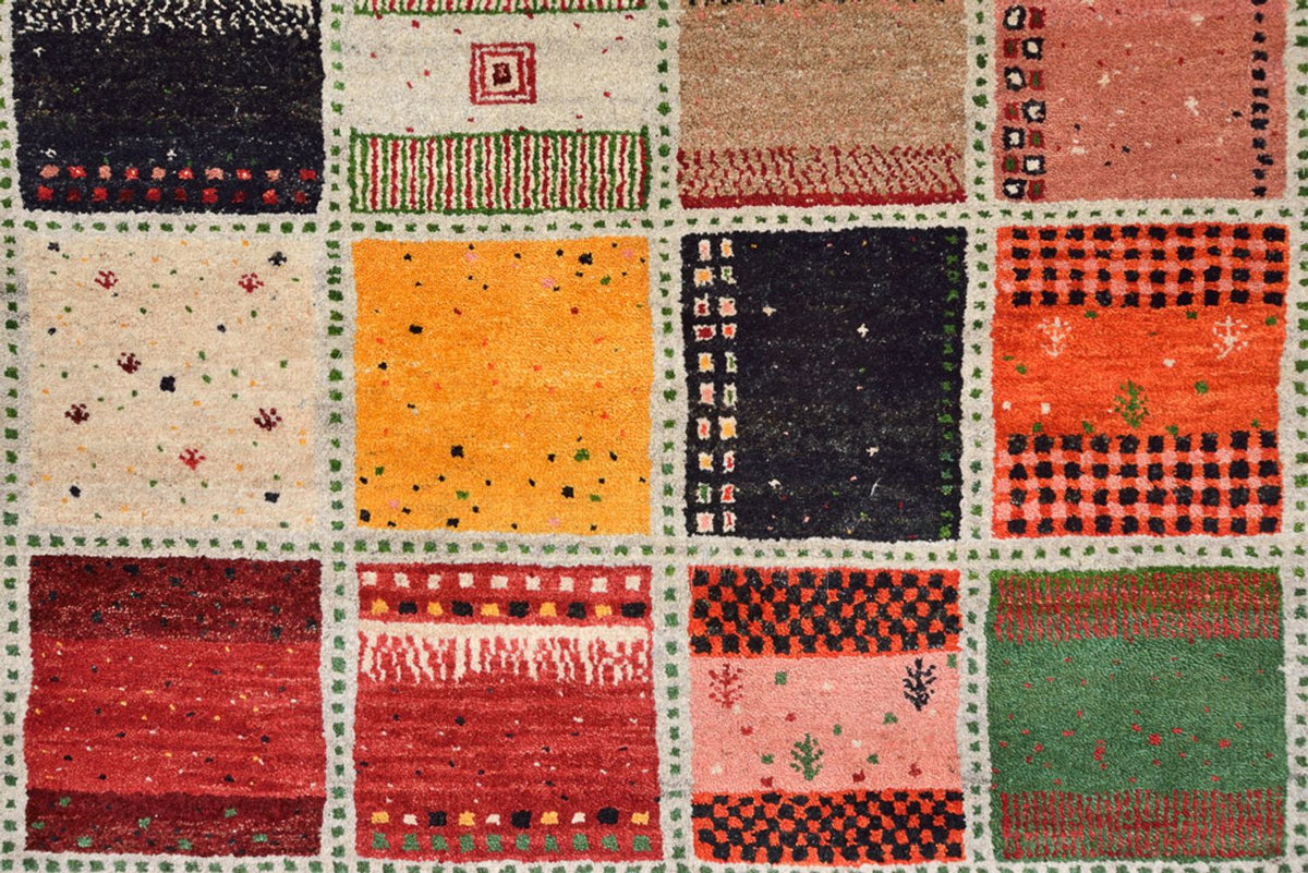 Gabbeh Rug - Loribaft Indus - 295 x 197 cm - multicolored