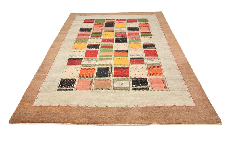 Gabbeh Rug - Loribaft Indus - 295 x 197 cm - multicolored