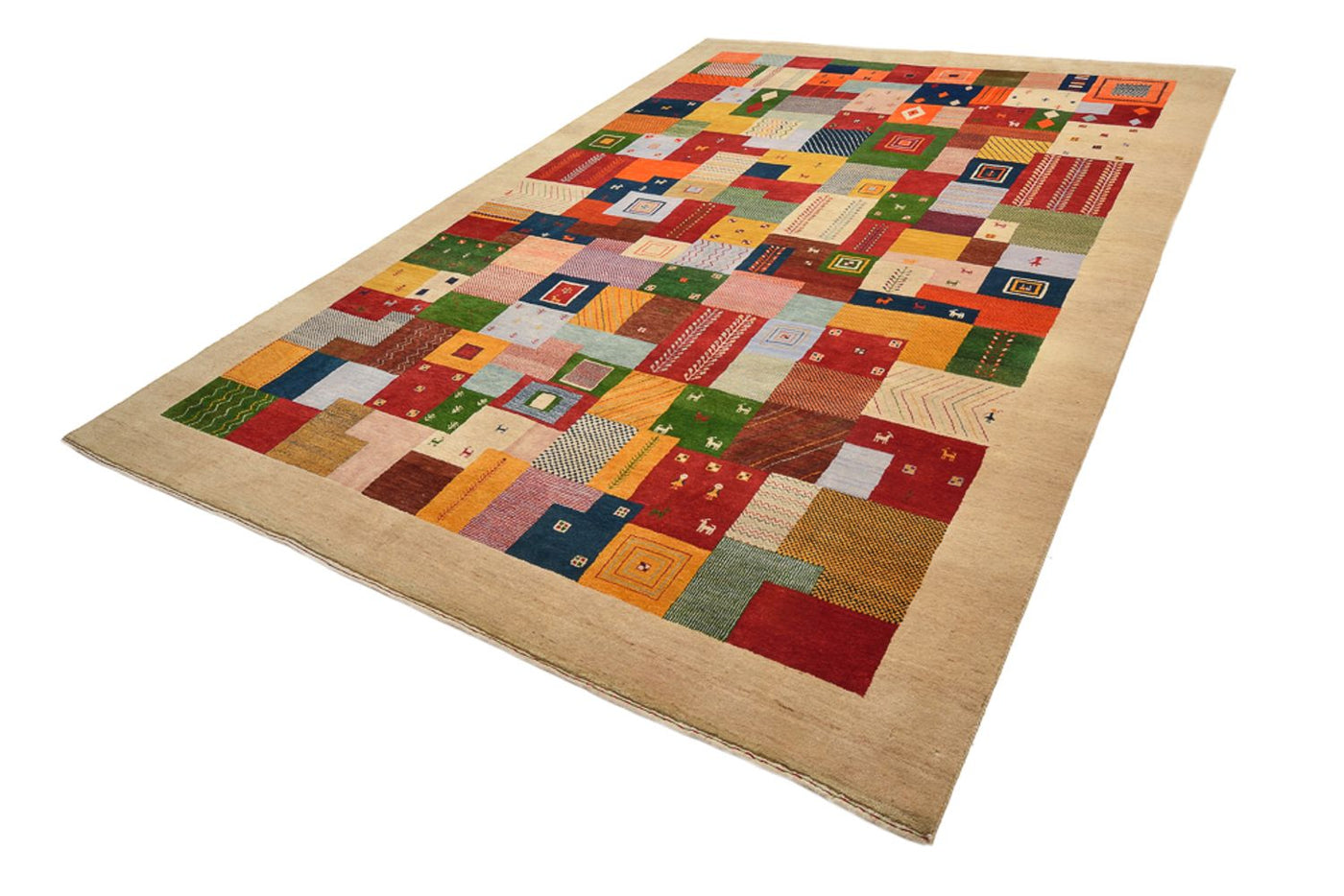 Indo Loribaft Rug 347x246cm - Wool Rug