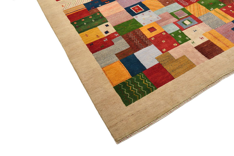 Gabbeh Rug - Loribaft Indus - 347 x 246 cm - multicolored