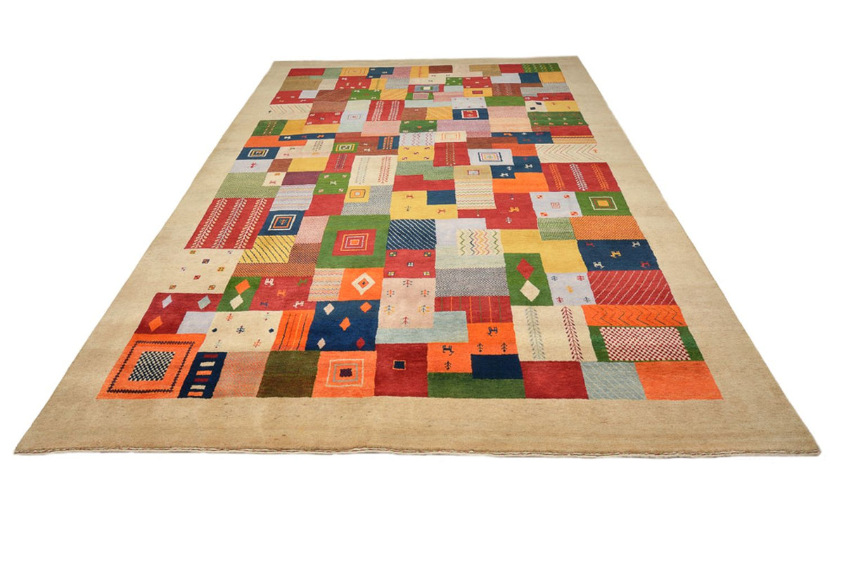 Gabbeh Rug - Loribaft Indus - 347 x 246 cm - multicolored