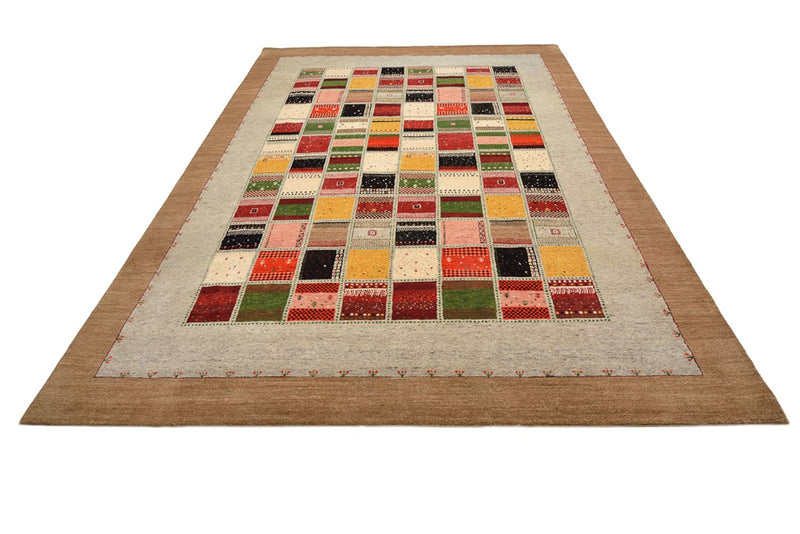 Gabbeh Rug - Loribaft Indus - 340 x 243 cm - multicolored
