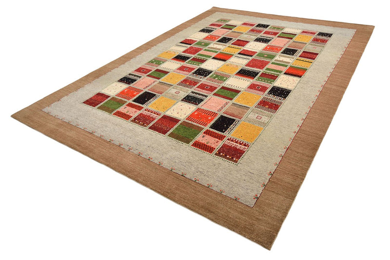Gabbeh Rug - Loribaft Indus - 340 x 243 cm - multicolored