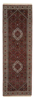 Runner Perser Rug - Bidjar - 245 x 79 cm - bordeaux red