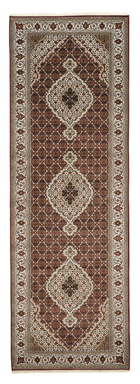 Runner Oriental Rug - Tabriz - 362 x 122 cm - light beige