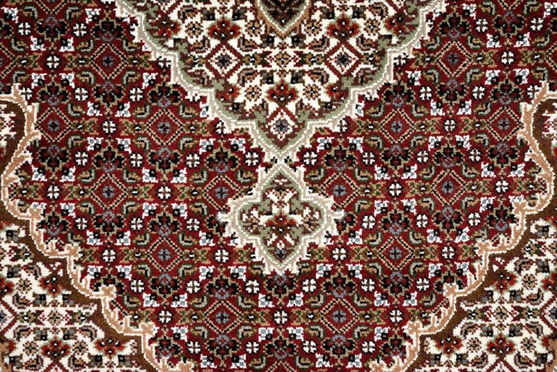 Runner Oriental Rug - Tabriz - 362 x 122 cm - light beige