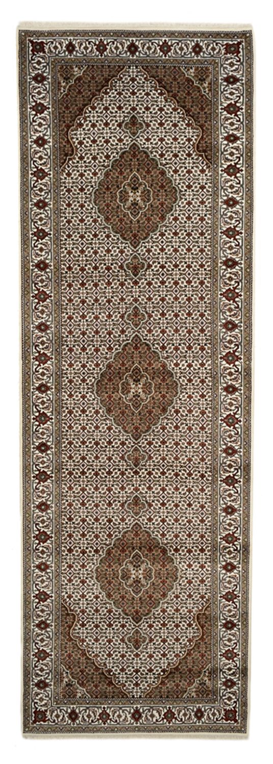 Runner Oriental Rug - Tabriz - 372 x 121 cm - light beige