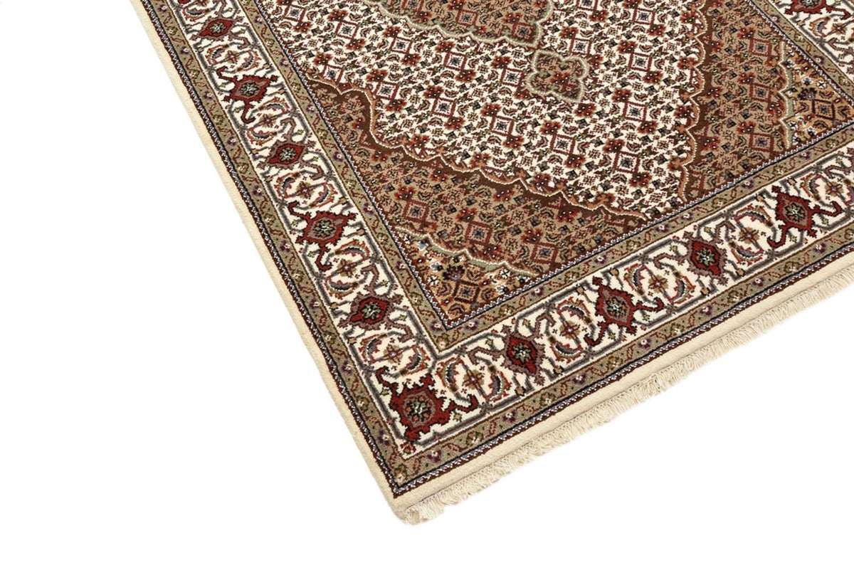 Runner Oriental Rug - Tabriz - 372 x 121 cm - light beige