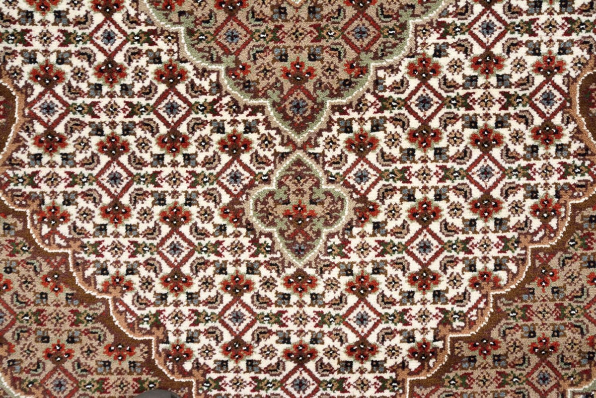Runner Oriental Rug - Tabriz - 372 x 121 cm - light beige