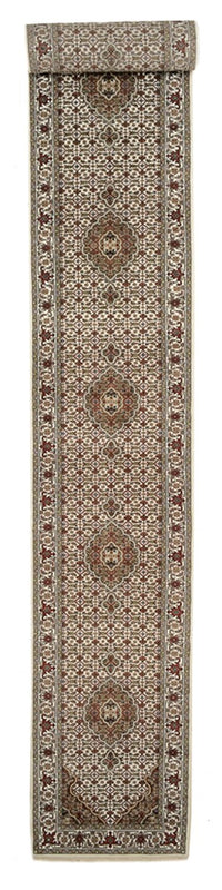 Runner Oriental Rug - Tabriz - 602 x 81 cm - light beige