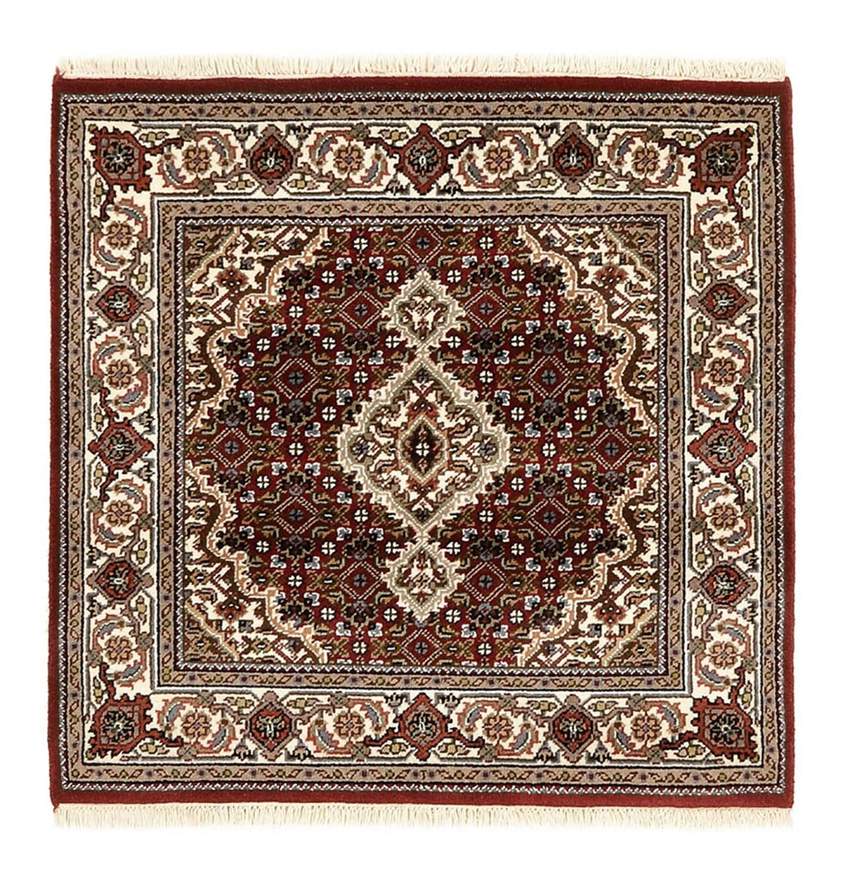 Oriental Rug - Tabriz - 94 x 89 cm - cream
